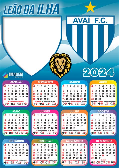 Calendário do Avaí 2024 .